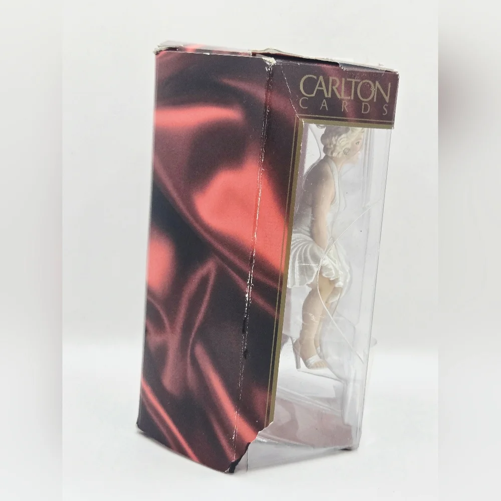 Vtg 1998 Marilyn Monroe‎ Heirloom 10th Anniversary Ornament Carlton Cards